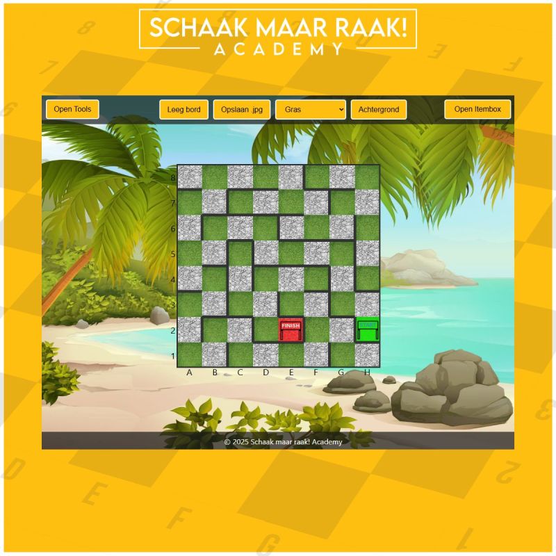 CreaChess demonstratiebord